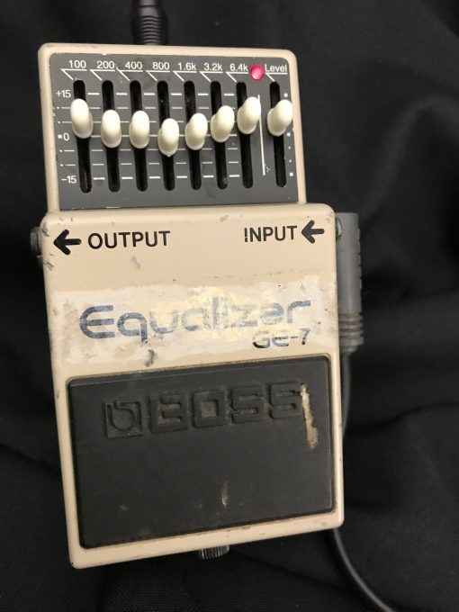 Boss GE-7 Equalizer EQ / Boost Stompbox Guitar Effects Pedal