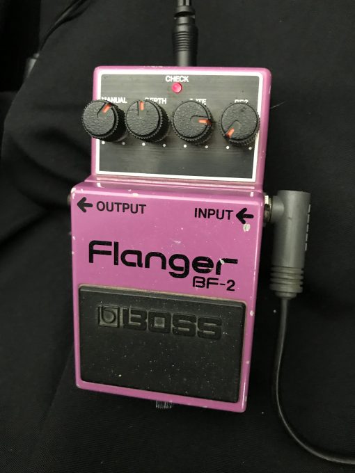 Boss - BF-2 Flanger Chorus MIJ Vintage 1983 PRINCE Effects Pedal Made In Japan