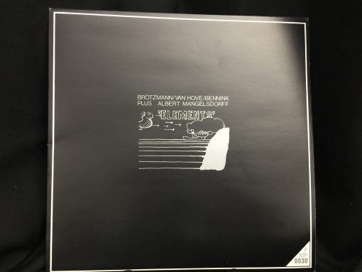 Brötzmann / Van Hove / Bennink / Mangelsdorff - Elements Jazz LP NM FMP SAJ 1971 Ultrasonic Cleaned!