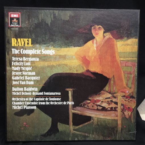 Ravel - The Complete Songs 3 LP Box Set NM/M EMI Angel DMM UNPLAYED