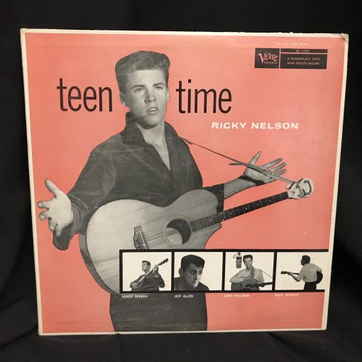Ricky Nelson - Teen Time LP EX 1957 MONO Verve V-2083 Blue Label
