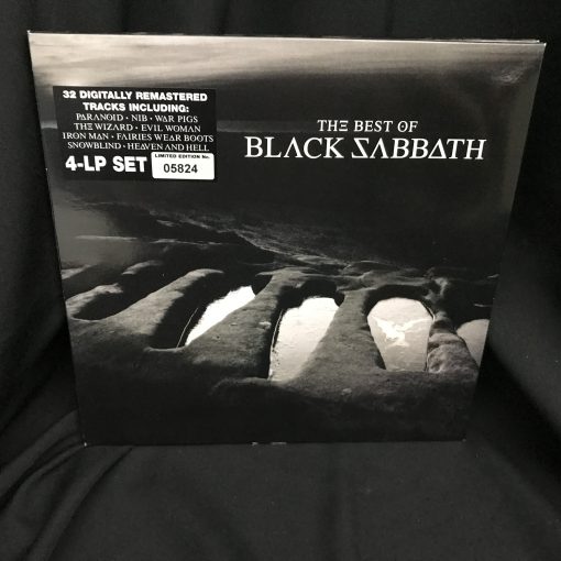 The Best Of Black Sabbath 4LP Box Set MINT 2000 Metal-is