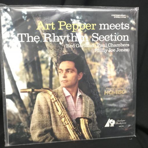 Art Pepper - Meets The Rhythm Section LP SEALED MINT APJ Audiophile Press 1992 Jazz