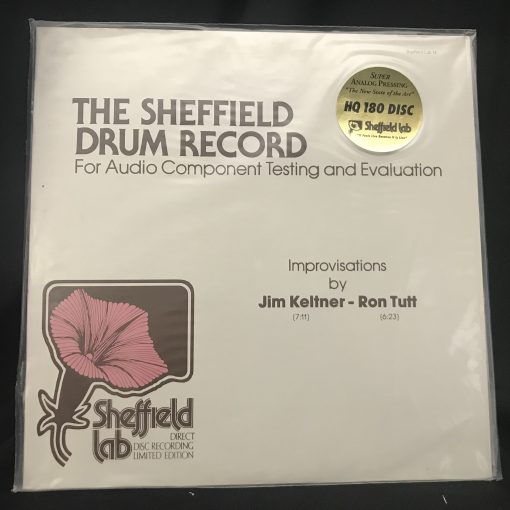 Jim Keltner / Ron Tutt - The Sheffield Drum Record LP SEALED MINT 1981 Audiophile Ltd Ed
