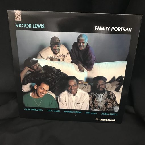 Victor Lewis - Family Portrait LP NM/M 180G Audiophile Jazz McBee Stubblefield Simon Alias Santos