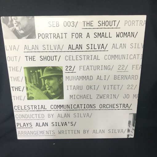 Alan Silva, Celestrial Orchestra - The Shout - Portrait For a Small Woman LP NM 1979 Free Jazz Sun Records
