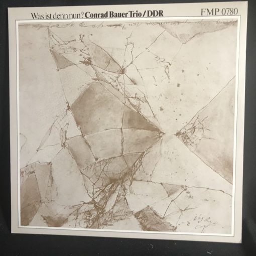 Conrad Bauer Trio/DDR - Was Ist Denn Nun? Jazz LP NM FMP SAJ 1980 Groning Kropinski Trombone Guitar Drum Trio