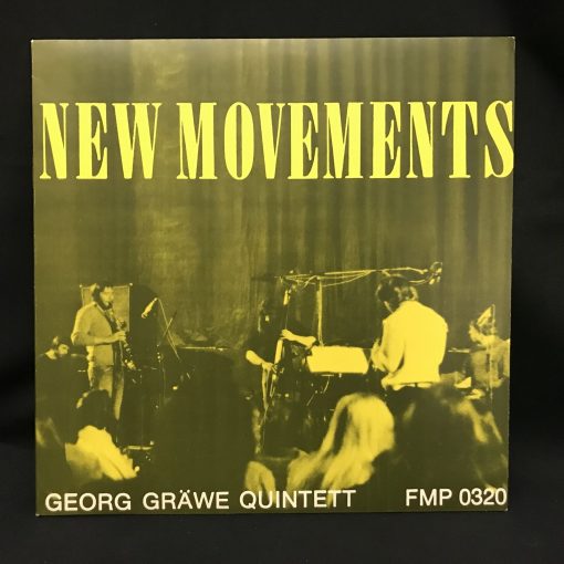 Georg Gräwe Quintett - New Movements LP MINT FMP SAJ 1976 Jazz - Ultrasonic Cleaned - Dau Grabosch Kramer Schneider