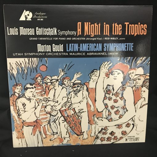 Gottschalk, Gould / USO / Abravanel - Tropics / Symphonette NM LP 199 Analogue Productions Audiophile Classical