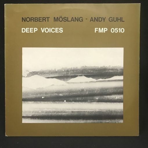 Norbert Moslang - Andy Guhl - Deep Voices Jazz LP NM FMP SAJ 1978 Ultrasonic Cleaned!