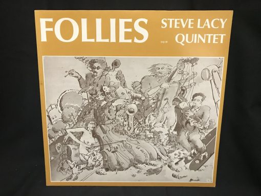 Steve Lacy Quintet Live In Berlin - Follies LP MINT FMP SAJ 1977 Potts Aebi Carter Johnson Ultrasonic Cleaned