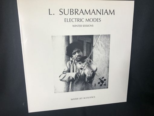 L. Subramaniam - Electric Modes LP NM 1988 Water Lily Audiophile Indian Classical Hindustani