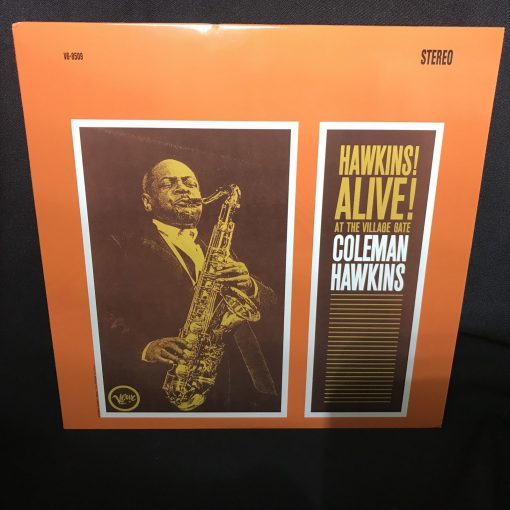 Coleman Hawkins - Hawkins! Alive! At The Village Gate NM LP 1995 180G Audiophile Tommy Flanagan Major Holley