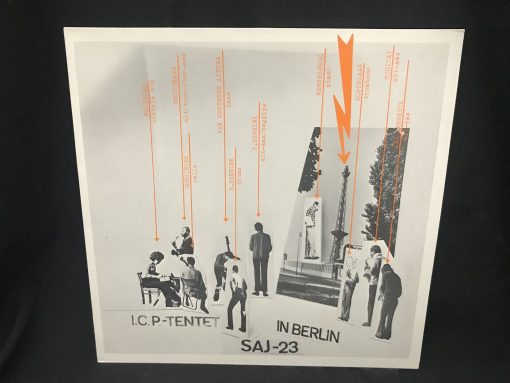 I.C.P.-Tentet In Berlin LP NM 1979 FMP SAJ Tchicai Brotzmann Honsinger Mengelberg Bergeyck Waisvise Van Regteren Altena Koppelaar