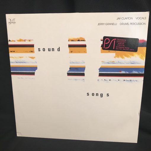 Jay Clayton, Jerry Granelli - Sound Songs LP NM 1986 ORIG PRESS Germany Free Jazz