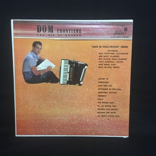 Dom Frontiere Sextet Accordion LP 1955 Abe Most Nick Fatool