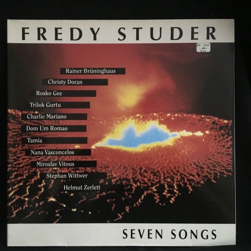 Fredy Studer Seven Songs LP NM 1991 Gurtu Vitous Romao Mariano Vasconcelos Tamia Gee