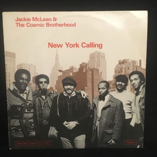 Jackie McLean & The Cosmic Brotherhood - New York Calling LP NM 1975 Denmark Press Jazz