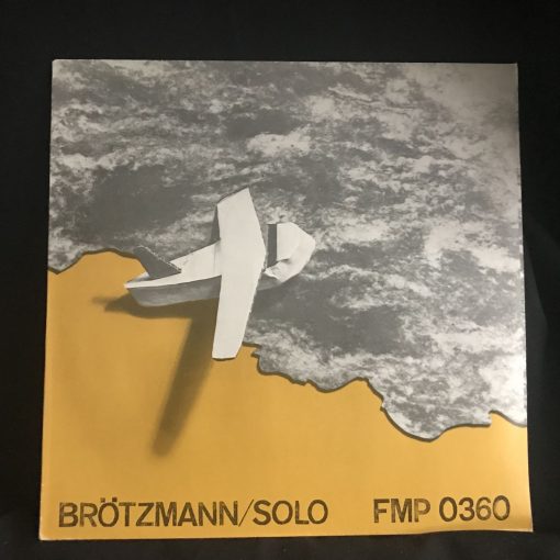 Peter Brötzmann - Solo LP NM 1976 FMP Ultrasonic Cleaned! Free Jazz