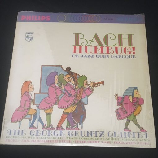 George Gruntz - Bach Humbug! Or Jazz Goes Baroque LP NM IN SHRINK 1964 Mangelsdorff