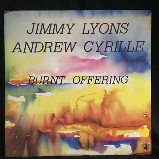 Jimmy Lyons Andrew Cyrille - Burnt Offering LP NM 1991 Black Saint Avant Jazz
