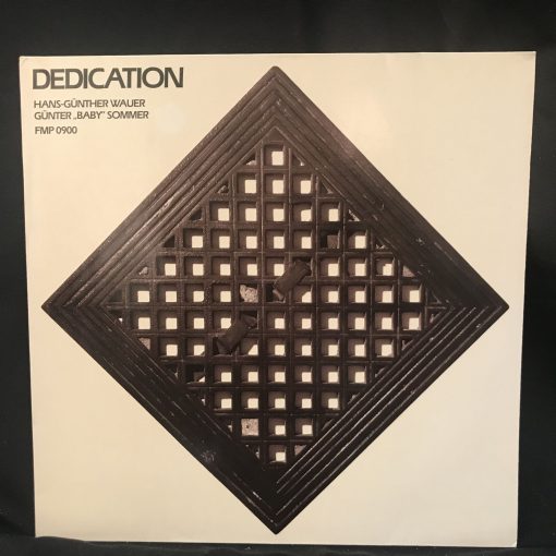 Hans-Gunther Wauer / Gunter Sommer - Dedication LP EX FMP SAJ 1982 Jazz Ultrasonic Cleaned!