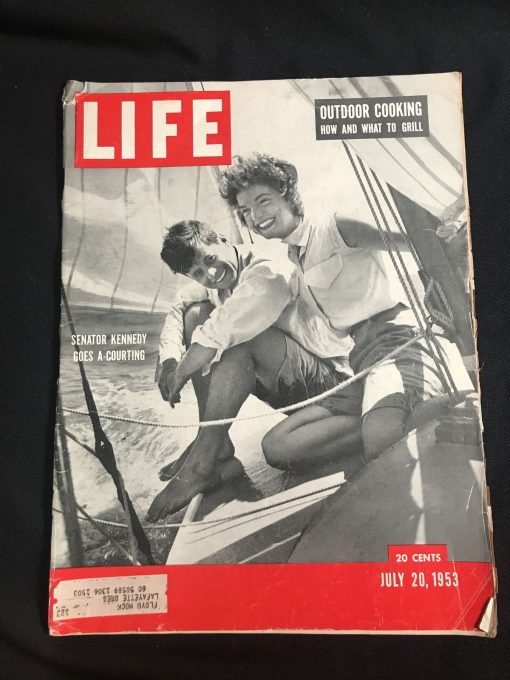 Vintage LIFE magazine July 20 1953 JFK Senator John Kennedy Jackie-O