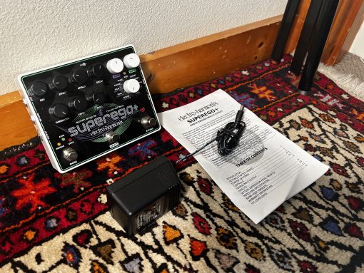 Electro-Harmonix EHX Superego Pedal Plus SUPER EGO + Synth Engine Multi Effect Freeze + 11 EFX Killer!