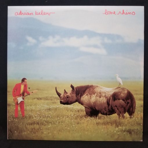 Adrian Belew – Lone Rhino LP NM 1982 Island Wild Guitar
