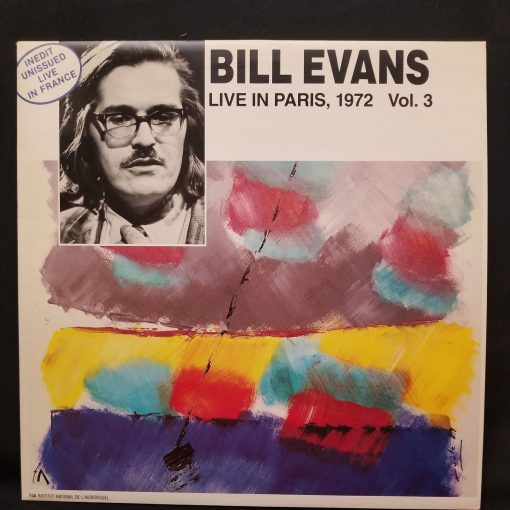 Bill Evans - Live In Paris 1972 Vol. 3 LP NM Gomez Morell 1972 Esoldun French Piano Jazz