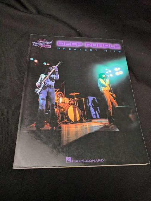 Deep Purple Greatest Hits Transcribed Scores Guitar & Bass Tab Hal Leonard
