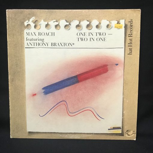 Max Roach Anthony Braxton - One In Two 2 LP NM 1980 hat Hut Avant Jazz