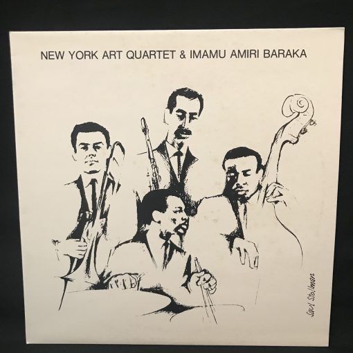 New York Art Quartet & Imamu Amiri Baraka LP NM ESP Base Ultrasonic Cleaned!