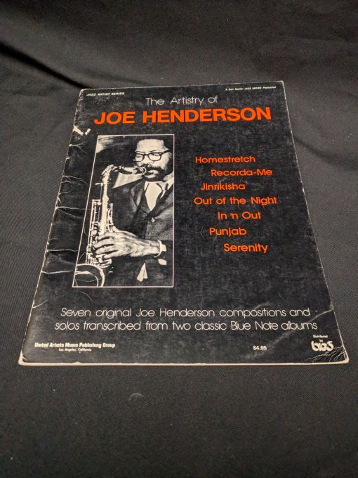 The Artistry of Joe Henderson Blue Note Tenor Sax Transcriptions