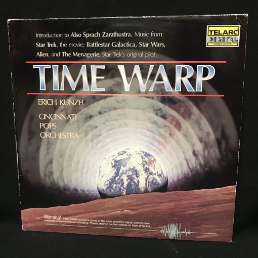 Kunzel / Cincinnati Orchestra - Time Warp LP MINT Movie Themes Audiophile Telarc
