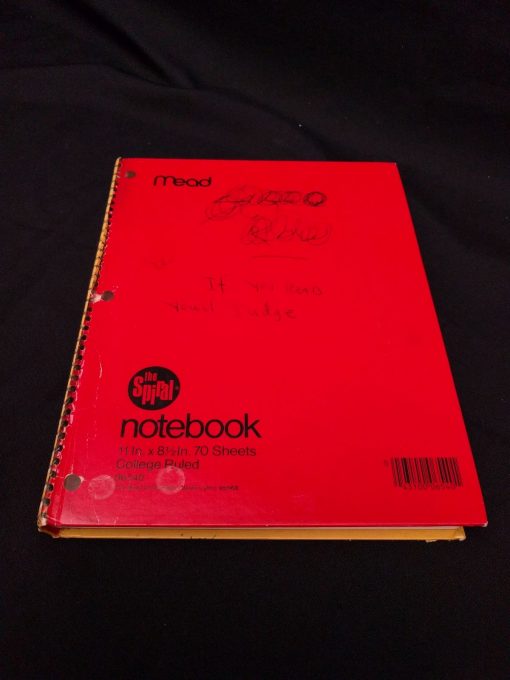 Kurt Cobain Journals Hard Cover 2002 Nirvana
