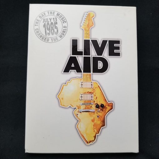 Live Aid 4 DVD Unplayed Queen Freddie Mercury Bowie Petty U2 Phil Collins Sting Led Zep, Who, Clapton, Jagger, Black Sabbath