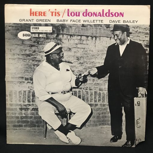 Lou Donaldson - Here 'Tis LP 1973 RVG Soul Jazz Grant Green Willette Bailey