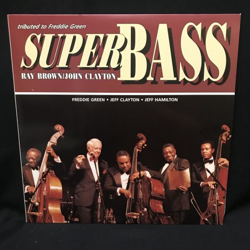 Ray Brown, John Clayton - Super Bass 200G LP Audiophile 1992 Capri Hamilton