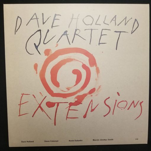 Dave Holland Quartet – Extensions LP MINT RARE ECM 1990 Digital GEMA Press Coleman Eubanks Smithszsabo
