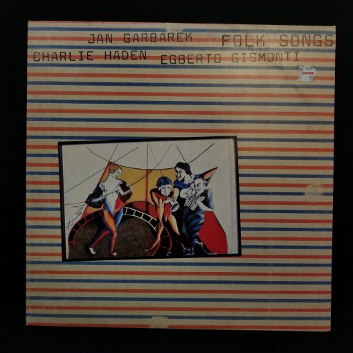 Haden Garbarek Gismonti – Folk Songs LP NM 1981 ECM Jazz Charlie Jan Egberto