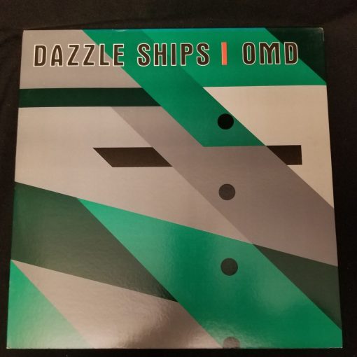 OMD – Dazzle Ships LP NM 1983 Electronic Synth Orig Press Masterdisk in wax