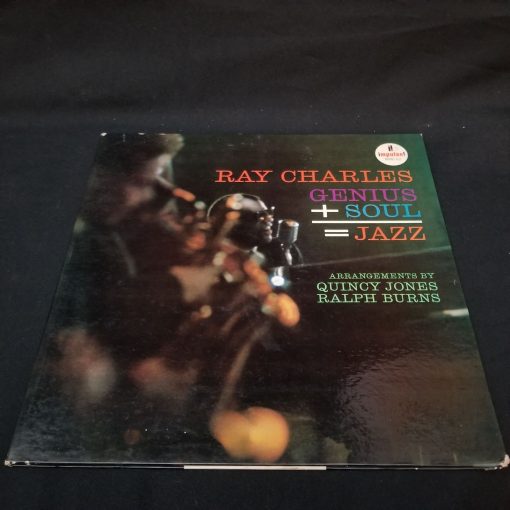 Ray Charles - Genius + Soul = Jazz LP Gatefold Quincy Classic Impulse A-2 1965 Press BellSound