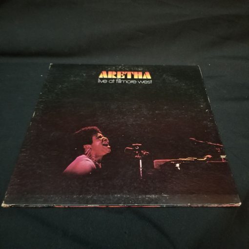 Aretha Franklin - Live At Fillmore West LP EX 1971 GP Press Gatefold Ray Charles Purdie Dupree Otis Simon Beatles