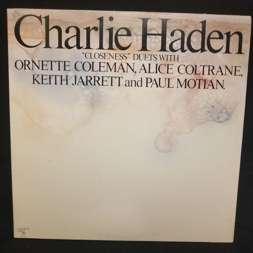 Charlie Haden Closeness LP Gold Stamp PROMO 1976 Gatefold Ornette Coltrane Motian Jarrett