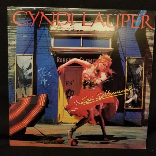 Cyndi Lauper- She's So Unusual LP MINT 1983 Original Pitman Pressing Electronic Pop