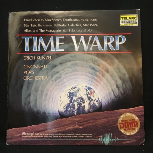 Kunzel- Time Warp LP Telarc Digital DMM Audiophile Soundtrack- DG-10106