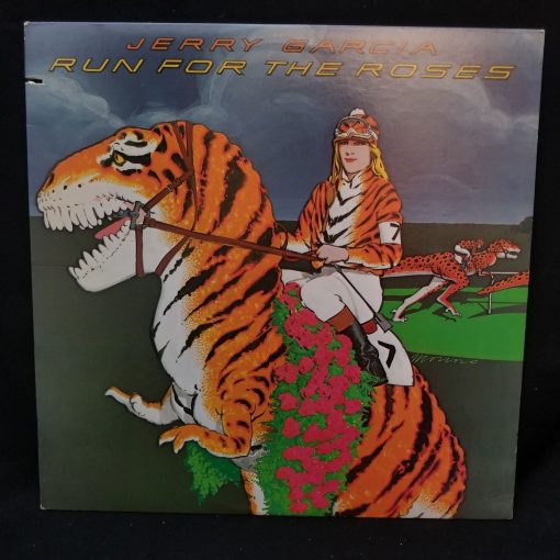 Jerry Garcia - Run For The Roses LP 1982 Orig Monarch Press Grateful Dead Beatles Dylan covers