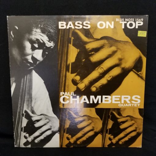 Paul Chambers Bass On Top LP JAPAN Blue Note BLP 1569 1984 Press Toshiba-EMI Burrell Jones Taylor