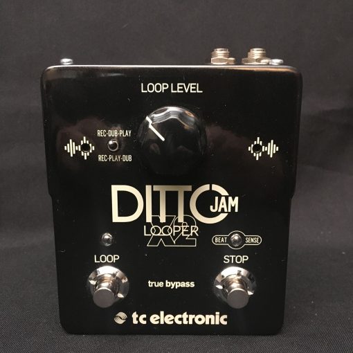 NEW TC Electronic Ditto Jam X2 Looper Pedal w/Onboard Mics for Perfect Loops